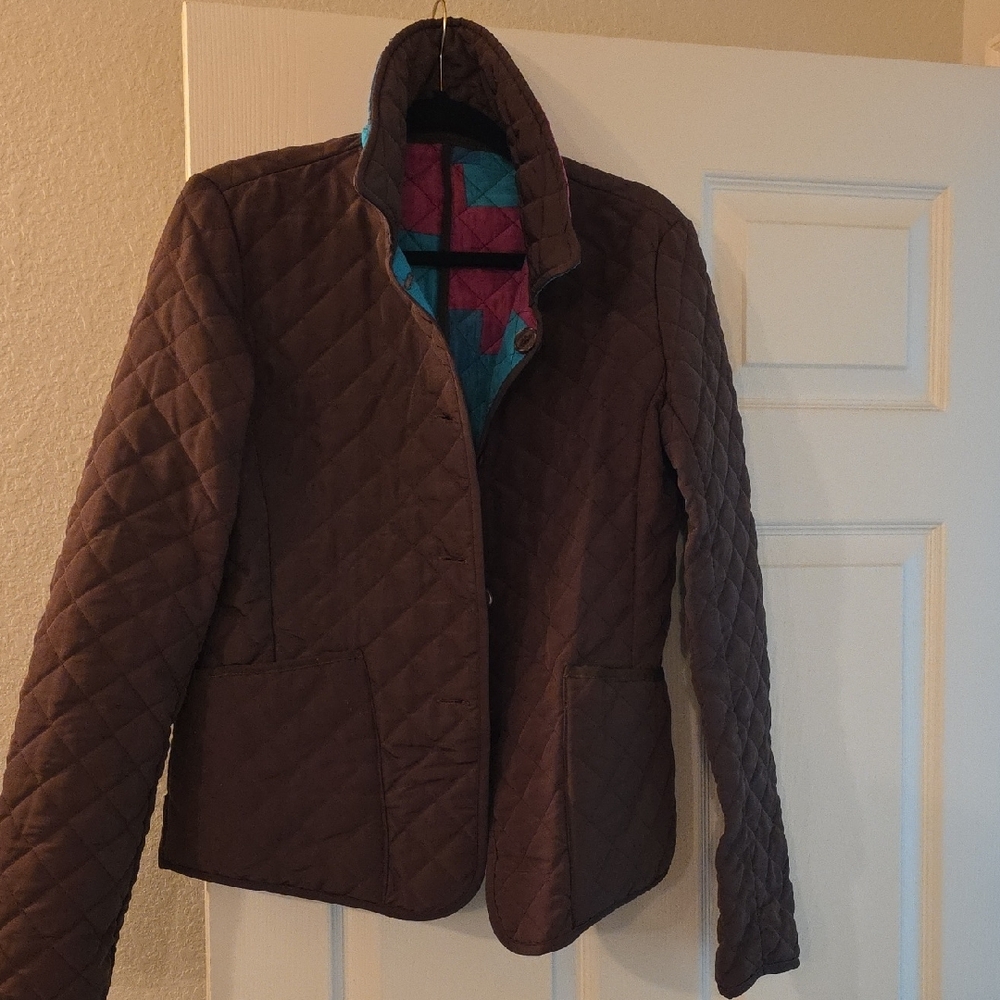 Quilted Brown Jacket